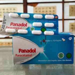 Panadol Paracetamol Biru 1 Strip isi 10 Tablet