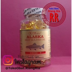 K-MAX ALASKA Deep Sea Fish Oil Super Omega 3,6,9 1000mg – Minyak Ikan