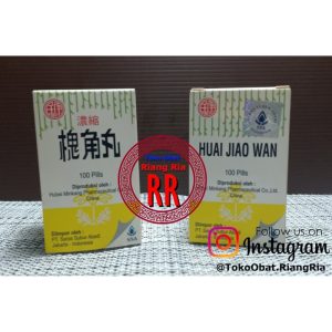 Huai Jiao Wan – Obat Wasir / Ambeien Herbal – Obat Wasir Dalam & Luar