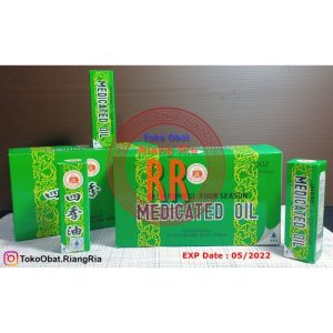 Four Season Medicated oil 20 ml – Minyak angin seciyu