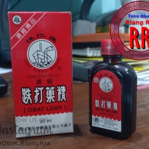 Die Da Yao Gin / Tieh Ta Yao Gin – Botol Kaca – Obat Merah Cina