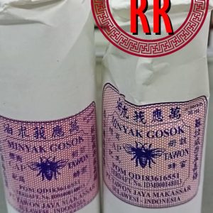 Minyak Gosok Cap Tawon asli Makassar ukuran DD 30 ml