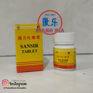 SANSIR TABLET HUA ZHI LING Wasir / High Strength Fargelin 36 TAB