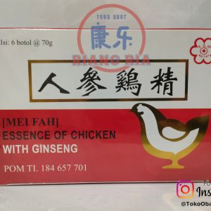MEI FAH Essence Of Chicken With Ginseng (isi 6 botol @70gr)