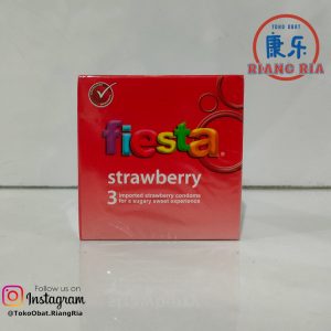 Kondom Fiesta Strawberry – Isi 3