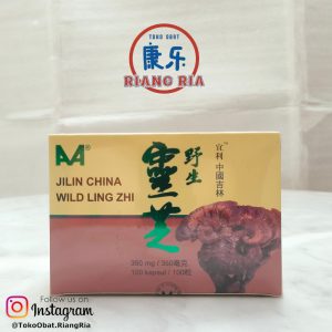 JILIN CHINA WILD LINGZHI / KAPSUL LING ZHI – 100 Kapsul