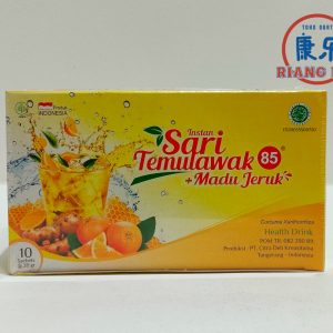 Sari Temulawak Instant 85 – Madu Jeruk Menyegarkan 10 Sachet