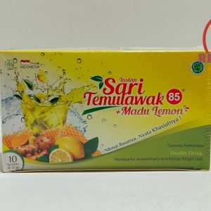 Sari Temulawak Instant 85 – Madu Lemon Menyegarkan 10 Sachet