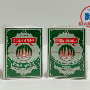 FIVE PAGODAS OBAT SAKIT PERUT DIARE isi 25 gram