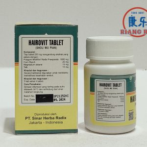 HAIROVIT TABLET SHOU WU PIAN 100 TABLETS