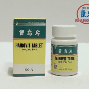 HAIROVIT TABLET SHOU WU PIAN 100 TABLETS