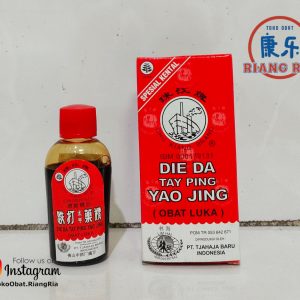 Die Da Yao Jing – Tieh Ta Yao Jing – Botol Plastik – Obat Merah Cina