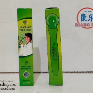 FRESHCARE fresh care PRESS & RELAX MINYAK KAYU PUTIH ada alat KEROKAN