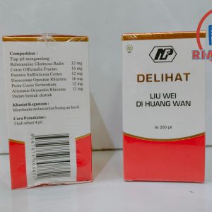 Liu Wei Di Huang Wan (Delihat) – Suplemen Kesehatan Ginjal