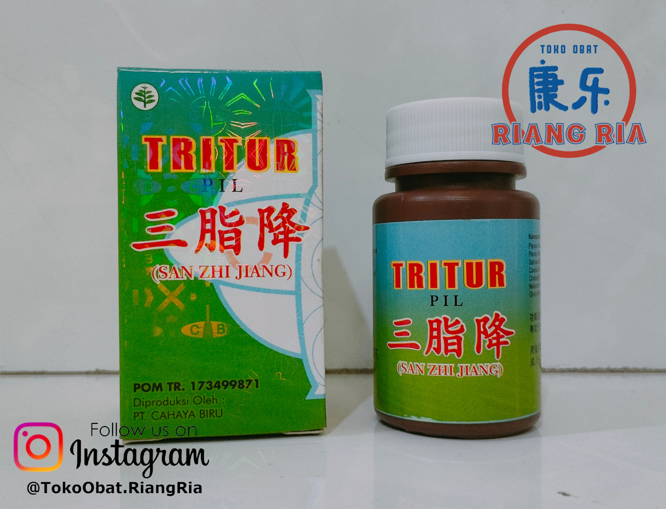 Tritur Pil / San Zhi Jiang – Membantu Mengurangi Lemak Darah