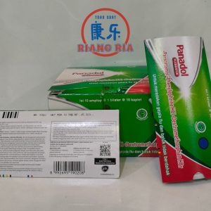 Panadol Hijau batuk pilek per strip 10 butir