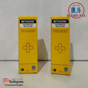 BETADINE SOLUTION Obat Luka Antiseptik 30ml