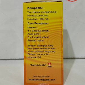 Fermino kapsul ekstrak cacing tanah isi 30 kapsul