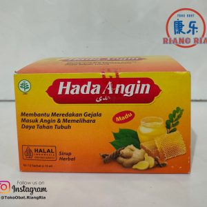 Hada Angin Box 12 Sachet @15ml – Sirup Herbal Masuk Angin