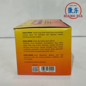 Hada Angin Box 12 Sachet @15ml – Sirup Herbal Masuk Angin