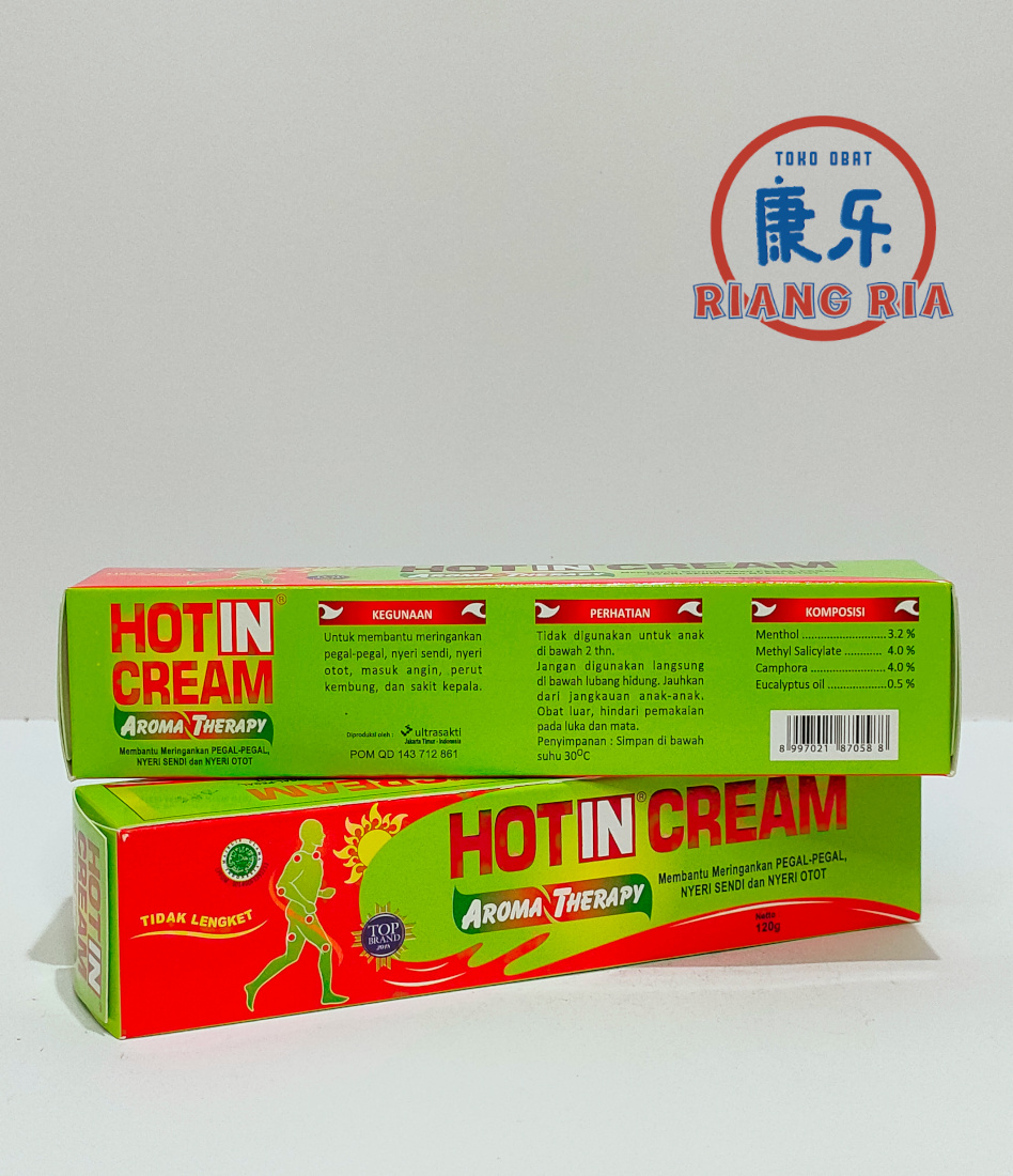 Hotin Cream Aroma Therapy – Pegal Nyeri Sendi Otot 120 gram