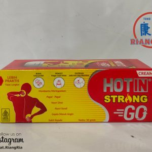 HOTIN Strong Go Tube 50gr – Atasi Capek, Pegal, dan Nyeri Otot