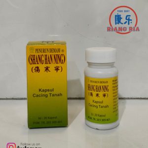 Obat Tifus Obat Tipes Kapsul Cacing Tanah Shang Han Ning isi 20 kapsul