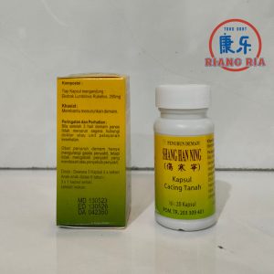 Obat Tifus Obat Tipes Kapsul Cacing Tanah Shang Han Ning isi 20 kapsul
