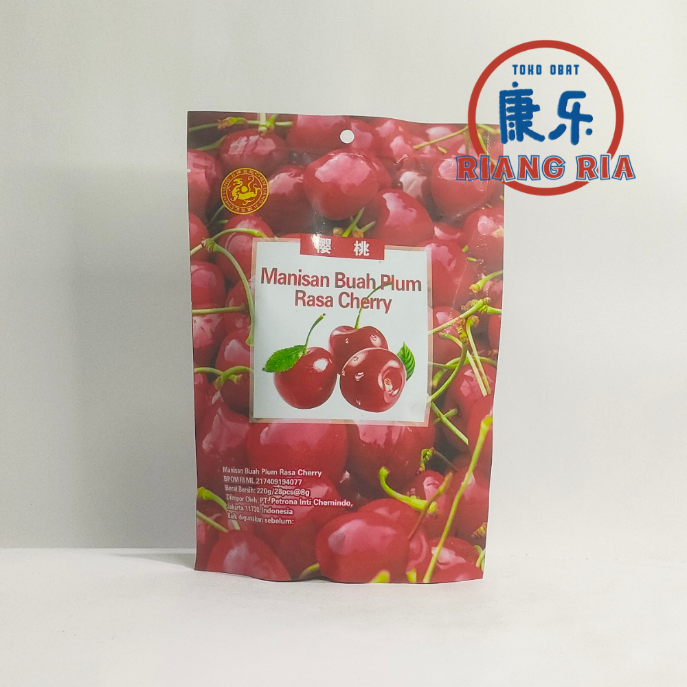 Chen liang ji Manisan buah Cherry/ Manisan Plum Rasa Cherry