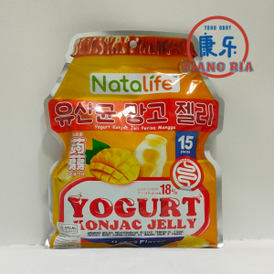 Natalife Yogurt Konjac Jelly Mangga (Isi 15 Pcs) 300gr