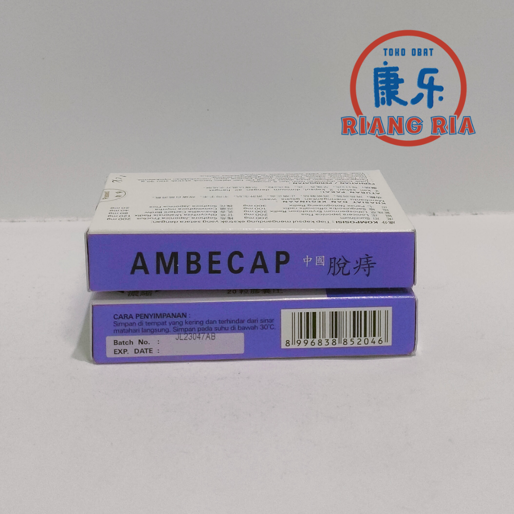 OBAT GEJALA WASIR / AMBEIEN / AMBEYEN – AMBECAP