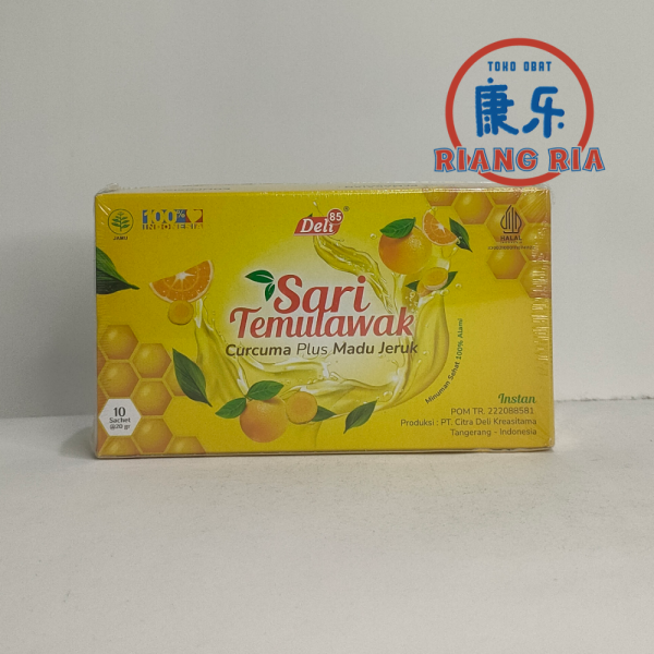 Sari Temulawak Curcuma plus Madu Jeruk