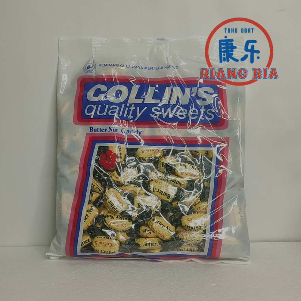 Permen Collins Butternut (permen kacang collins) – 100gr – Repack