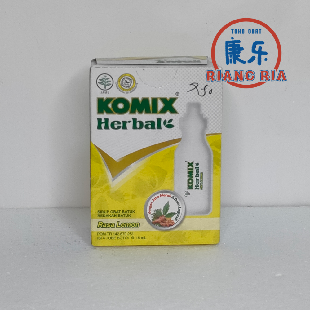 Komix Herbal Lemon (4 Tube)