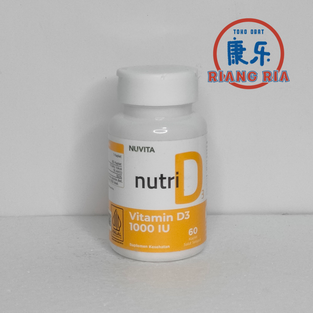 Nuvita Nutri D3 1000 IU – 60 Kaplet