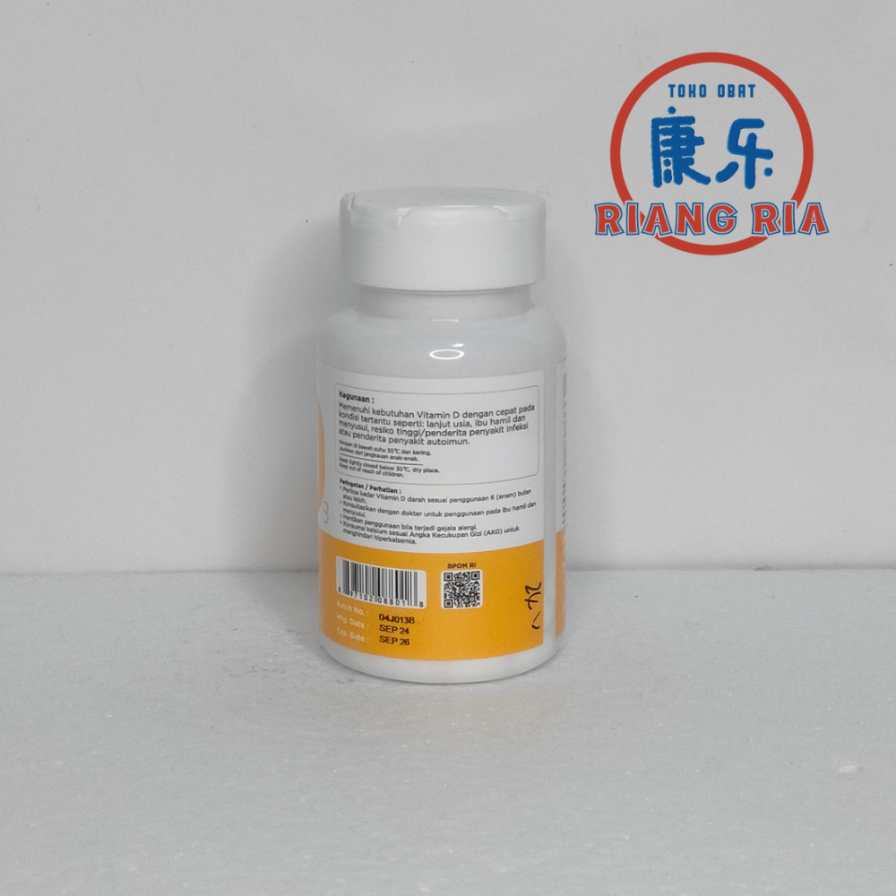 Nuvita Nutri D3 1000 IU – 60 Kaplet