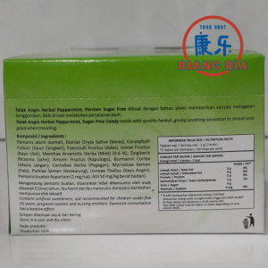 Sido Muncul Permen Tolak Angin Bebas Gula 5’s – Tenggorokan (1 sachet)