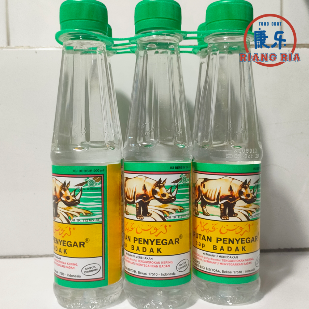 Sinde Cap Badak Larutan Penyegar 200 ml
